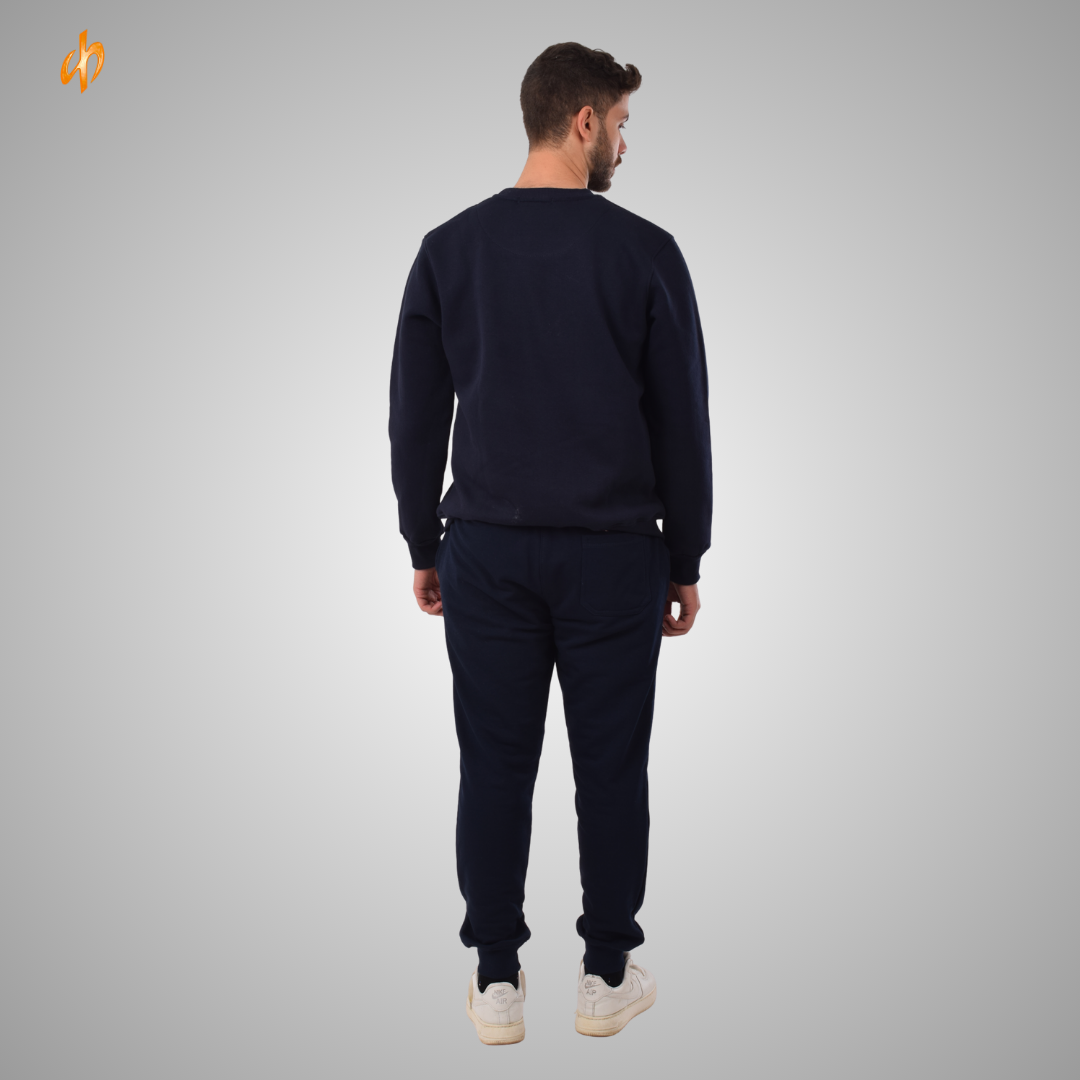 Sweatshirt Round Navy Be Kind