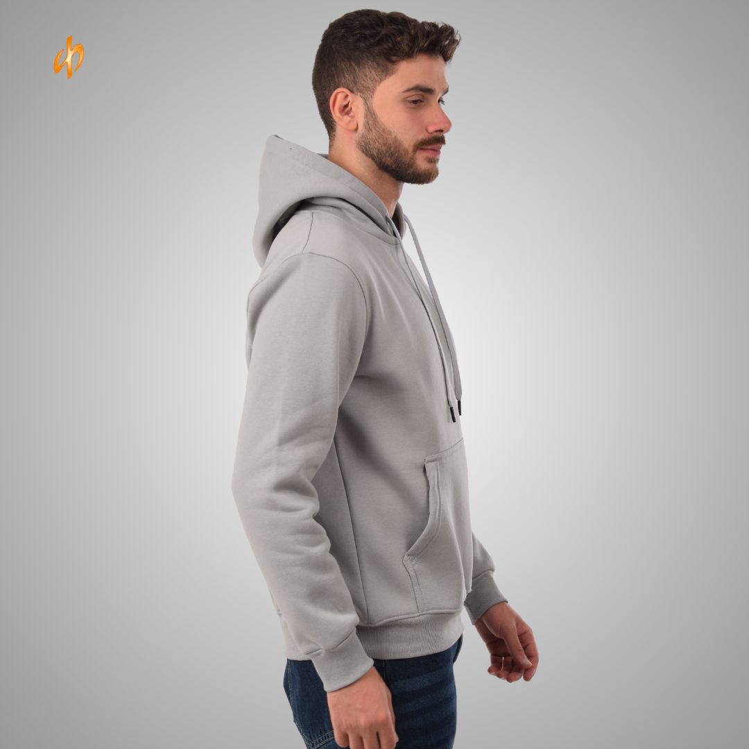 Sweatshirt Hoodie silver