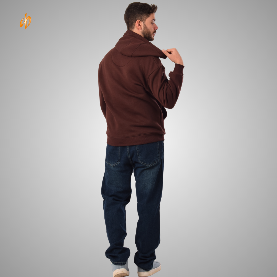 Sweatshirt Hoodie Brwon