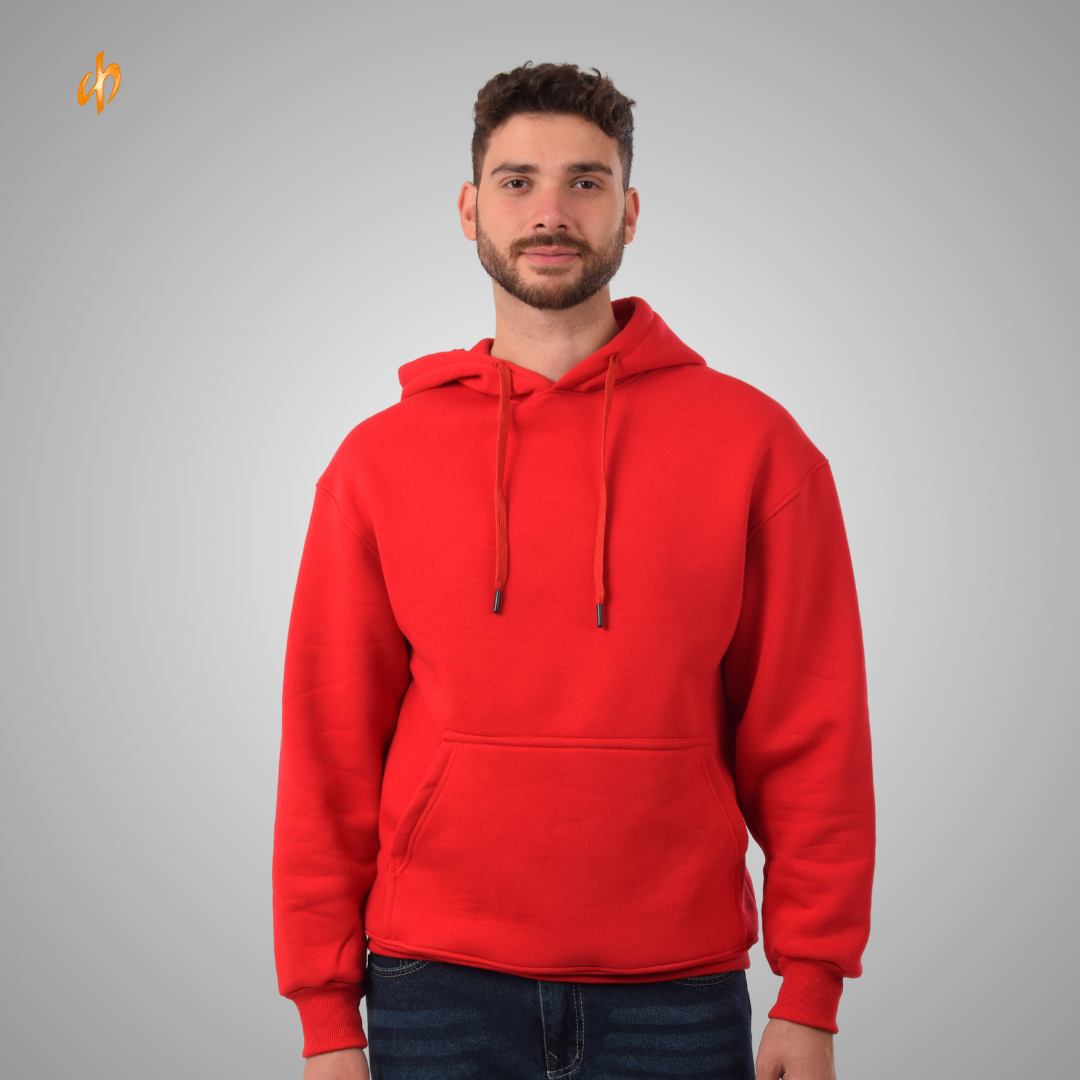 Sweatshirt Hoodie Red