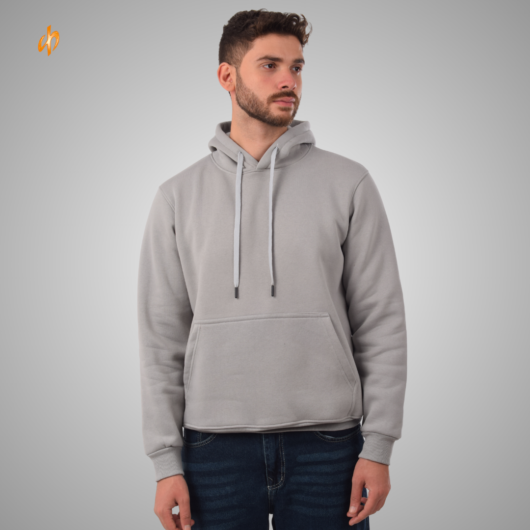 Sweatshirt Hoodie silver