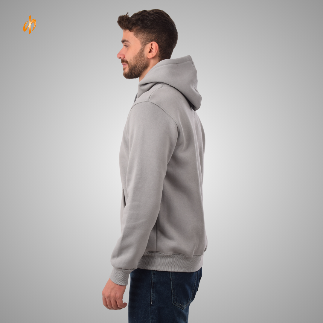 Sweatshirt Hoodie silver