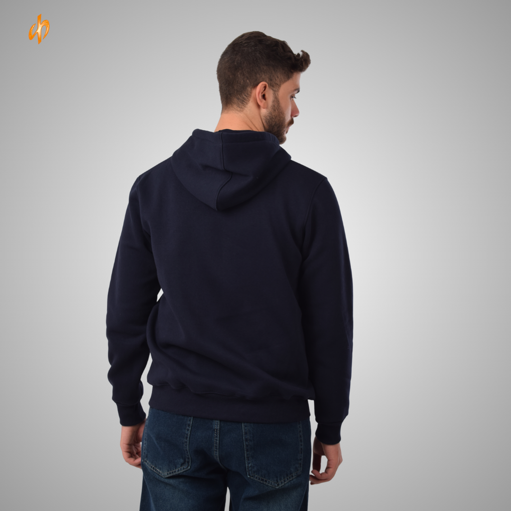 Sweatshirt Zip-Up Hoodie Navy