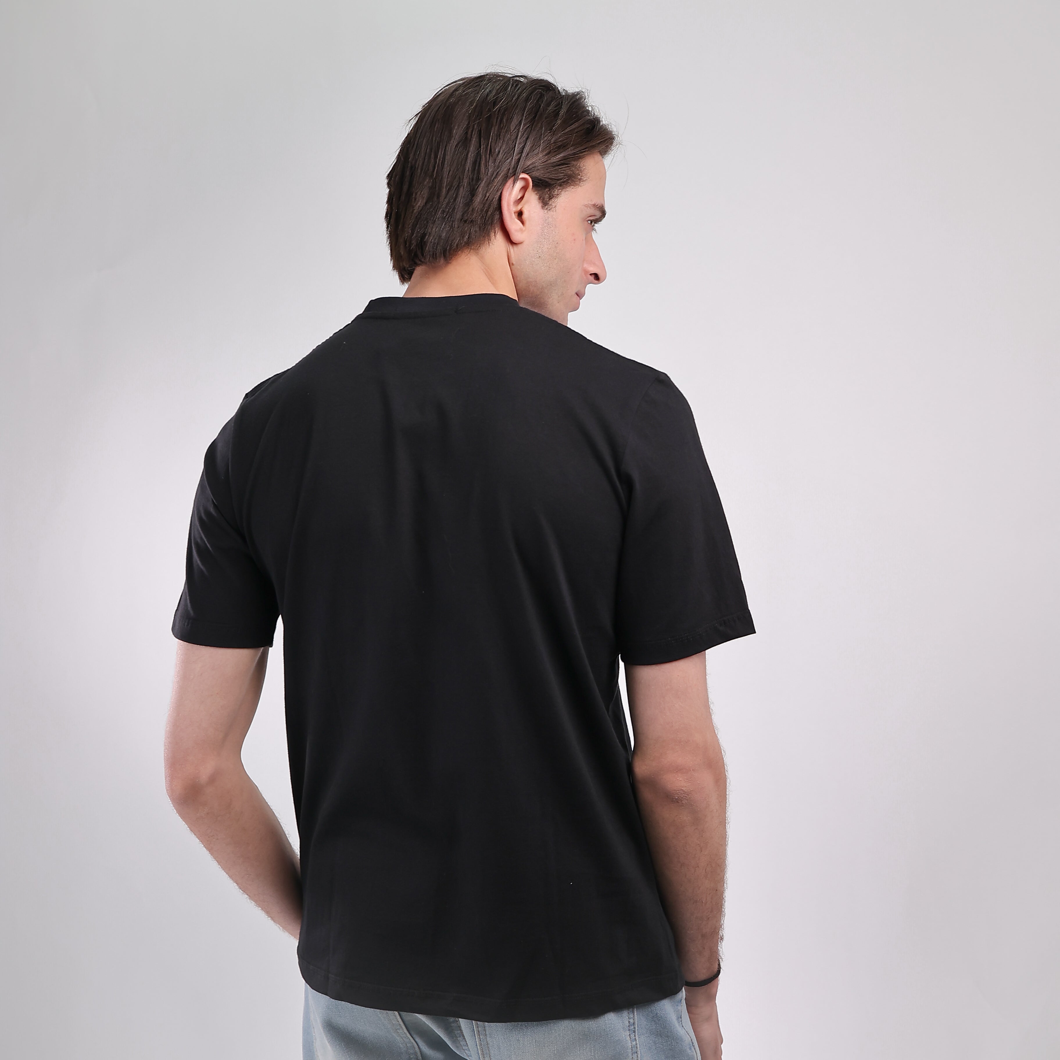 Slim T-shirt Black We Trust In Coffee