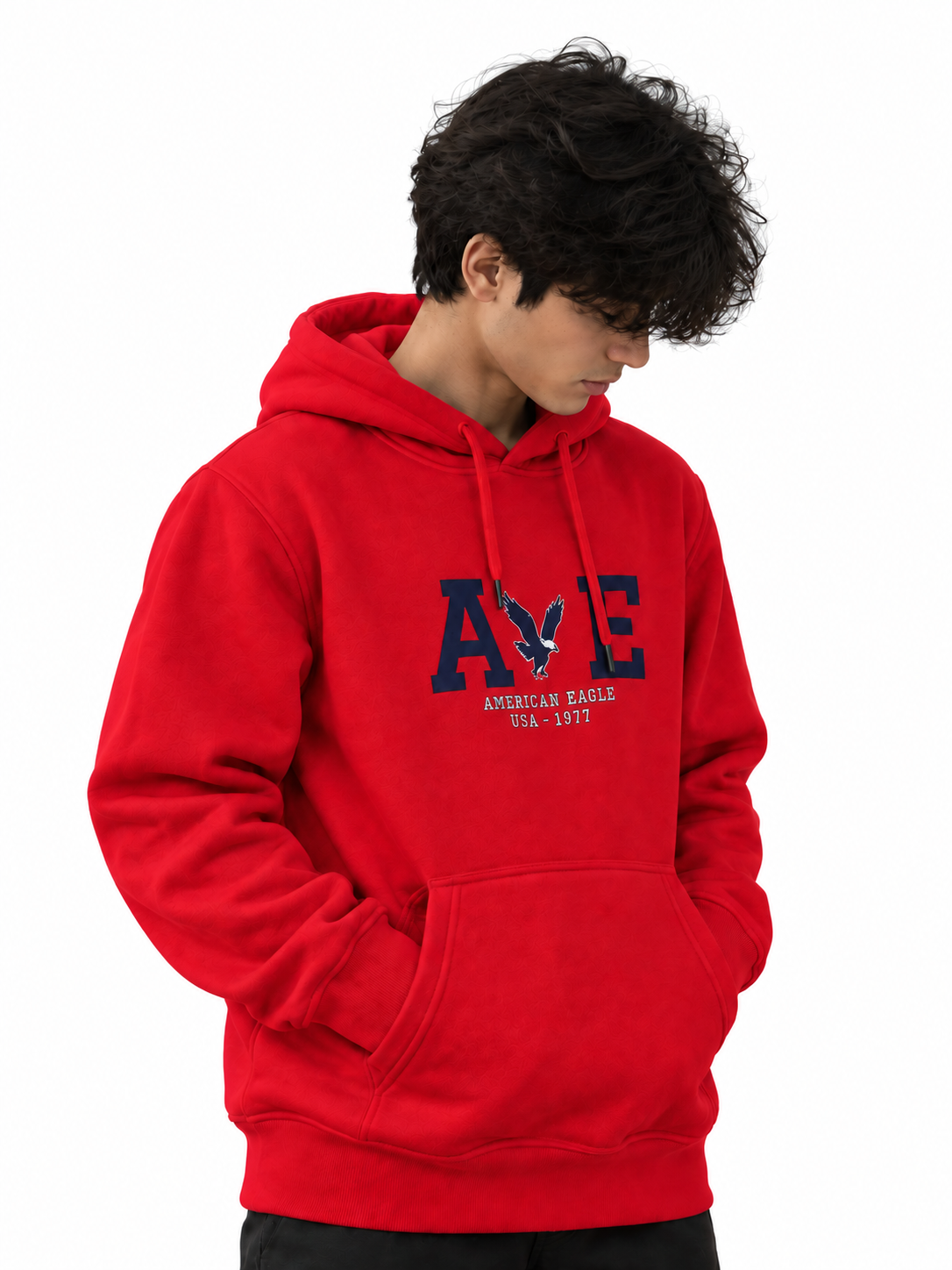 Sweatshirt Hoodie Red AG