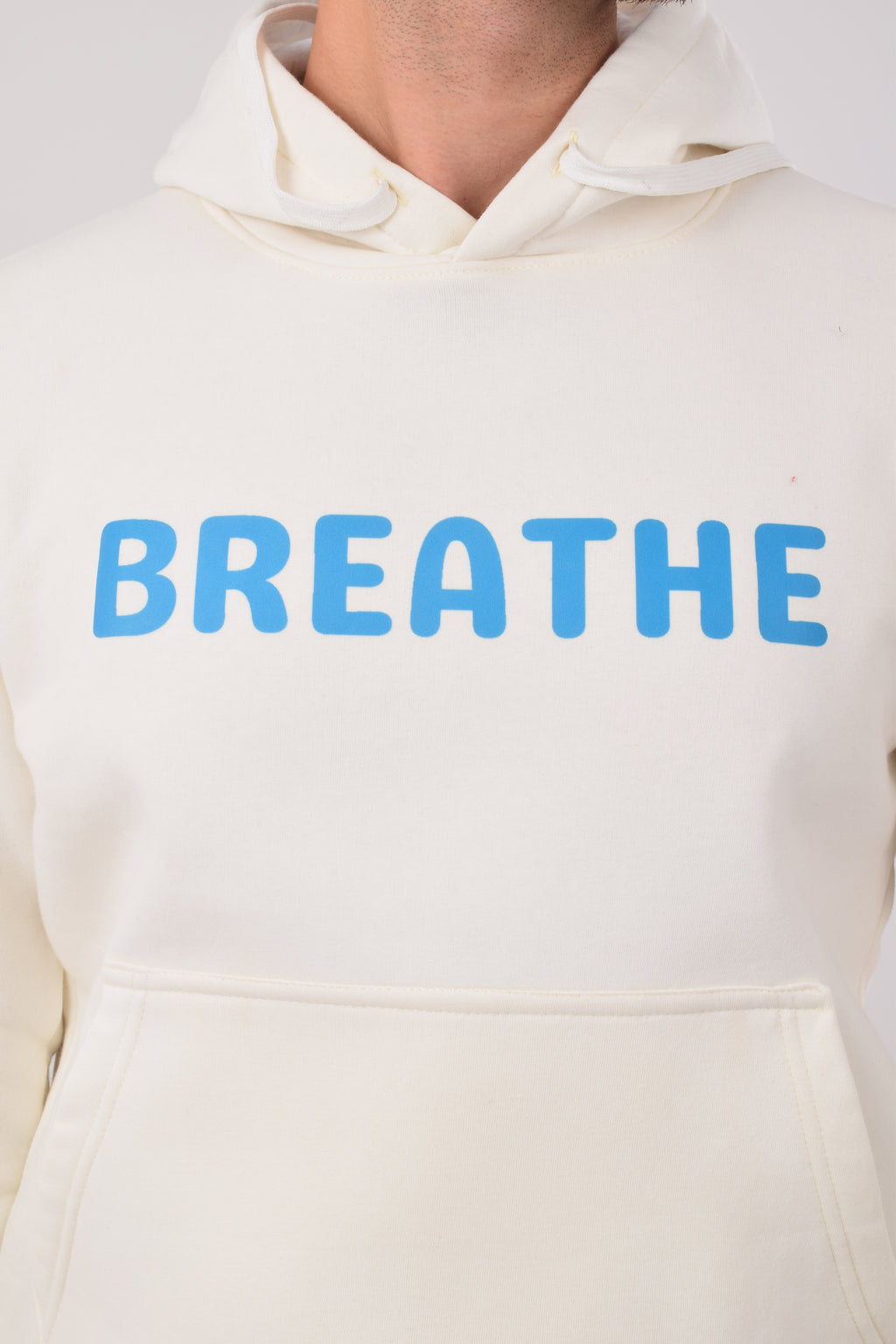 Sweatshirt Hoodie White Breath
