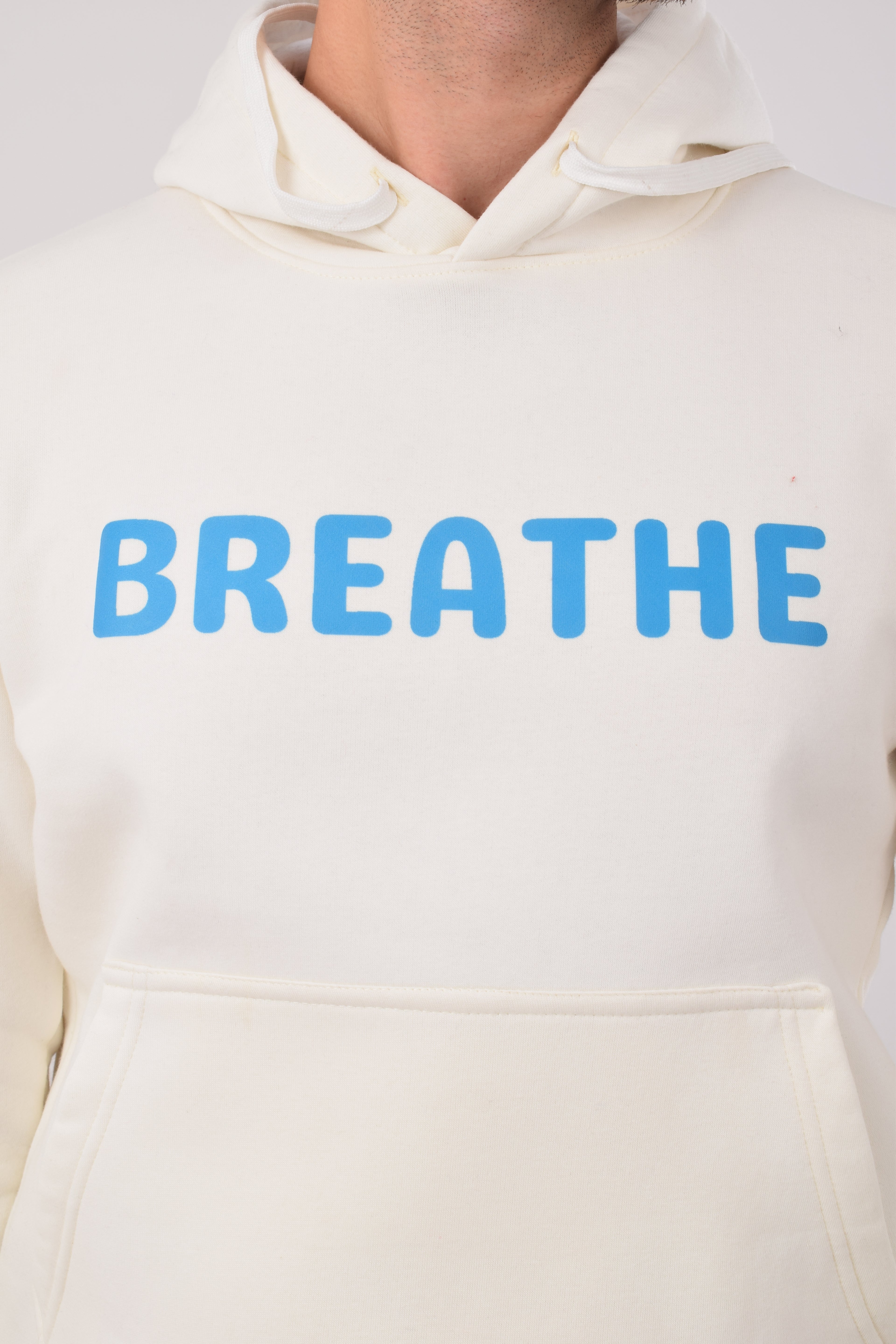 Sweatshirt Hoodie White Breath