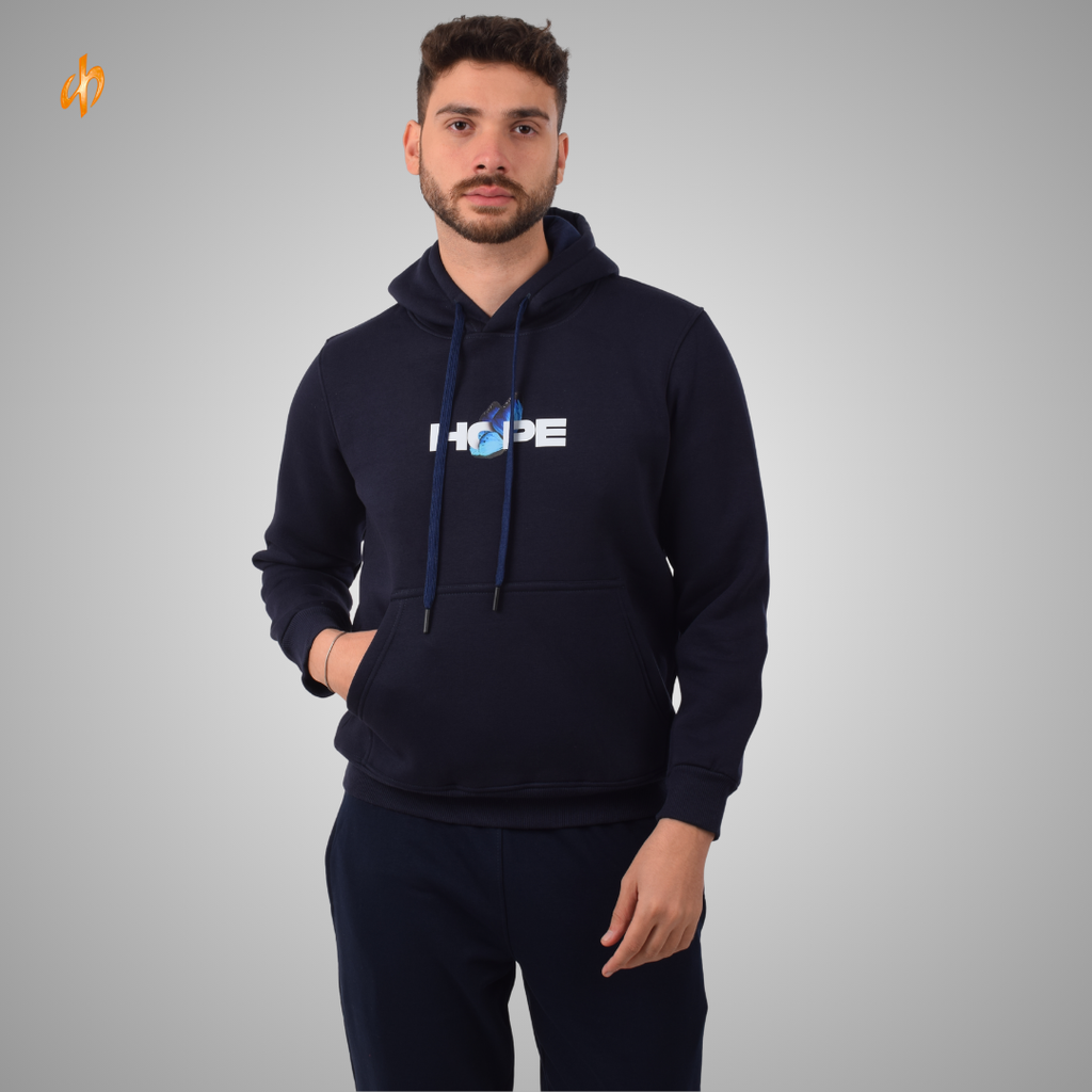 Sweatshirt Hoodie Navy Hope