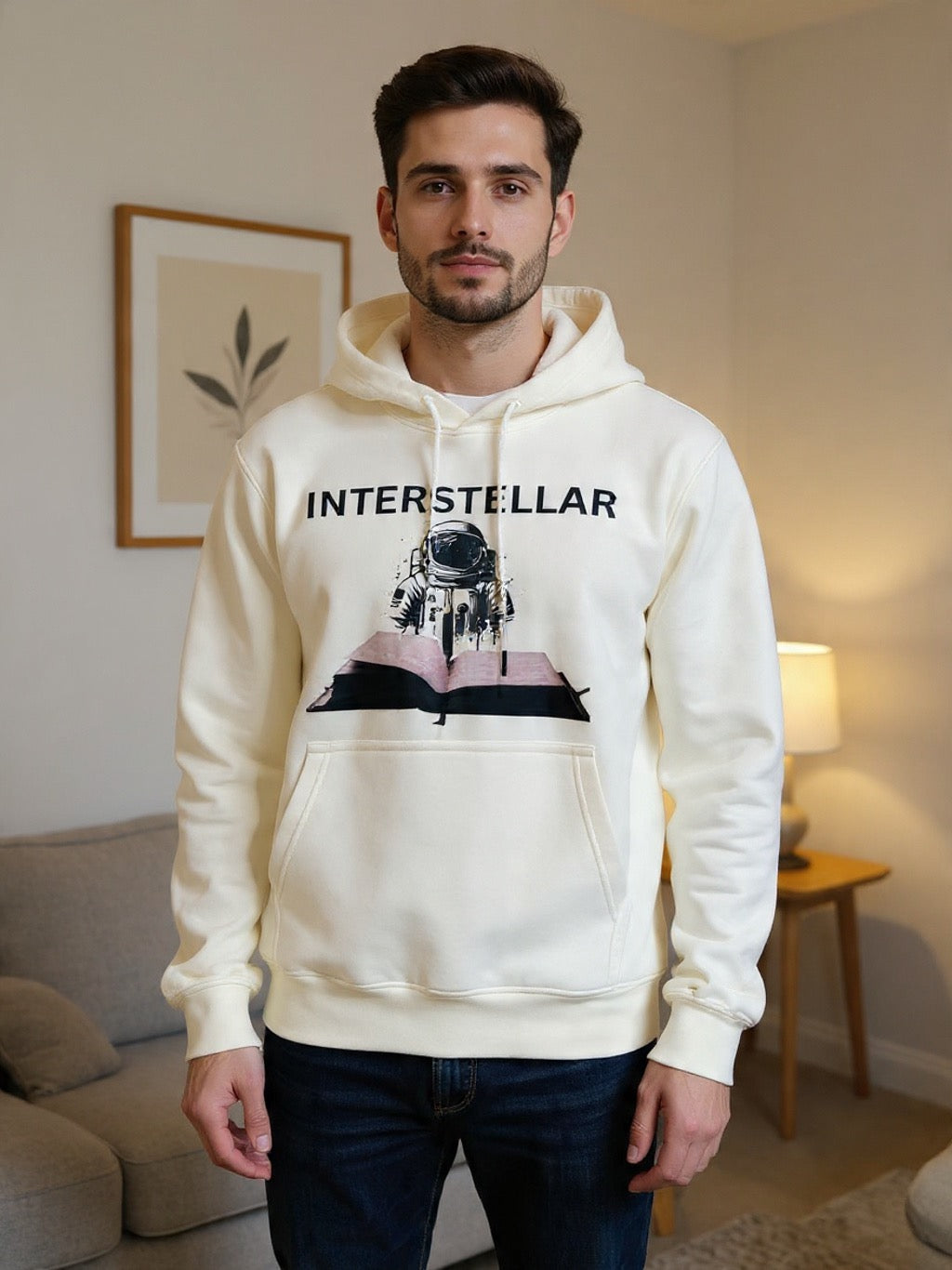 Sweatshirt Hoodie white interstellar