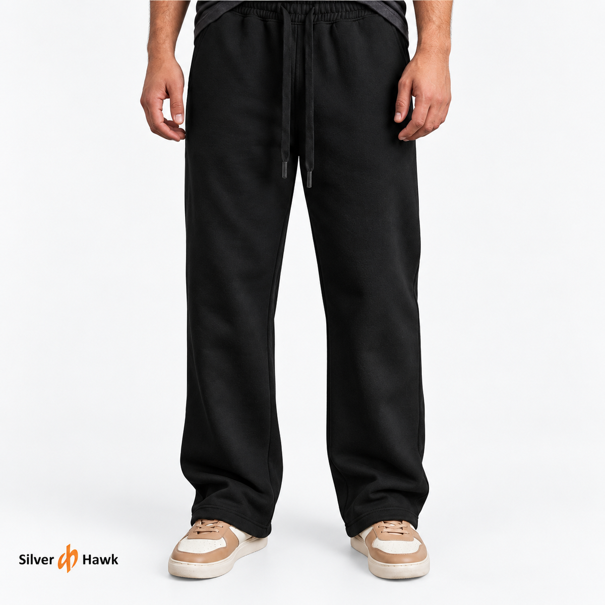 Pants Wide Leg Black