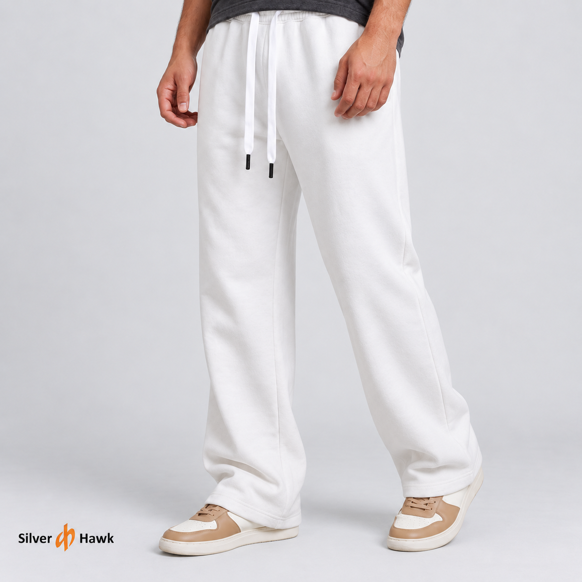 Pants Wide Leg White