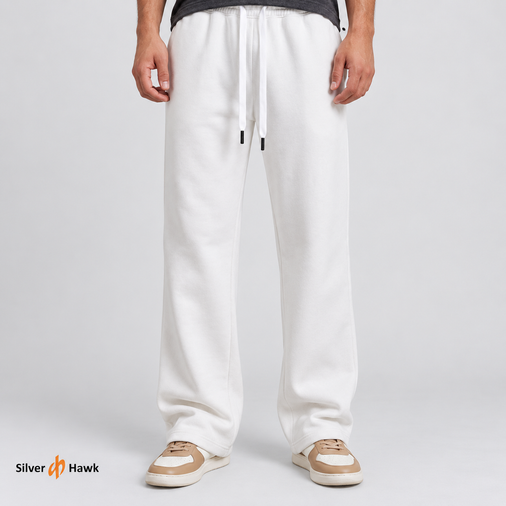 Pants Wide Leg White