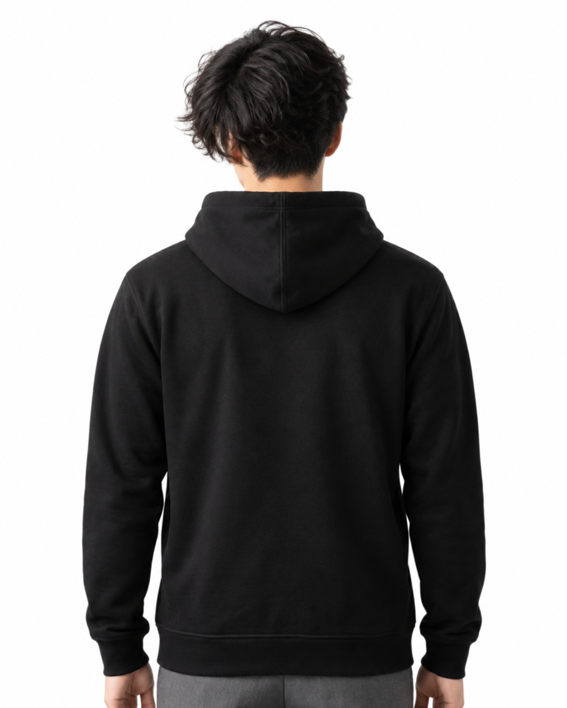 Sweatshirt Hoodie Black Silver Hawk