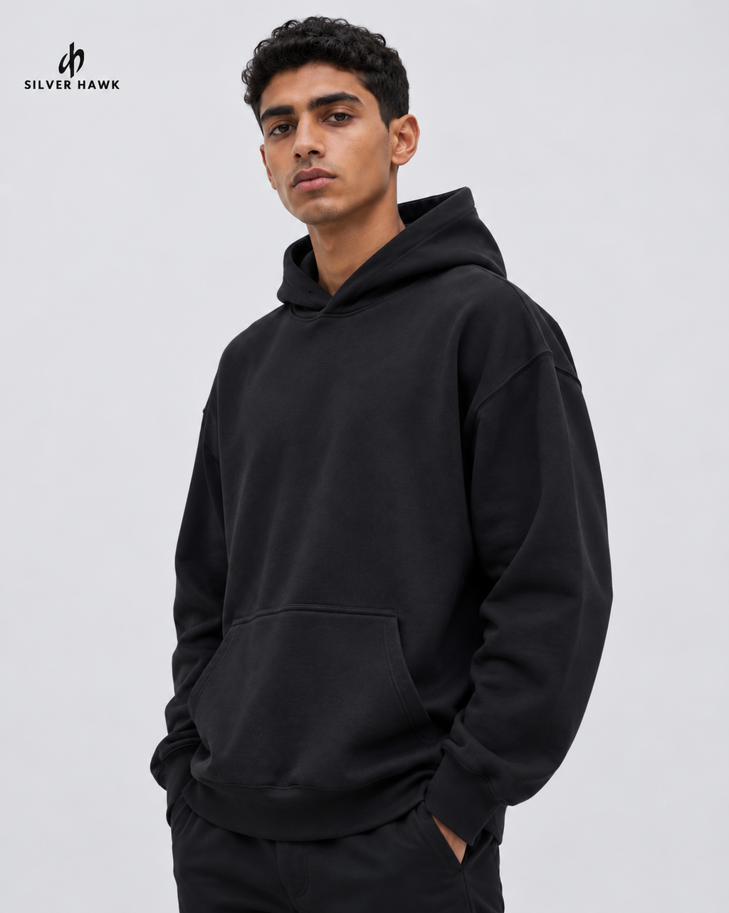 Sweatshirt Hoodie Oversize Black