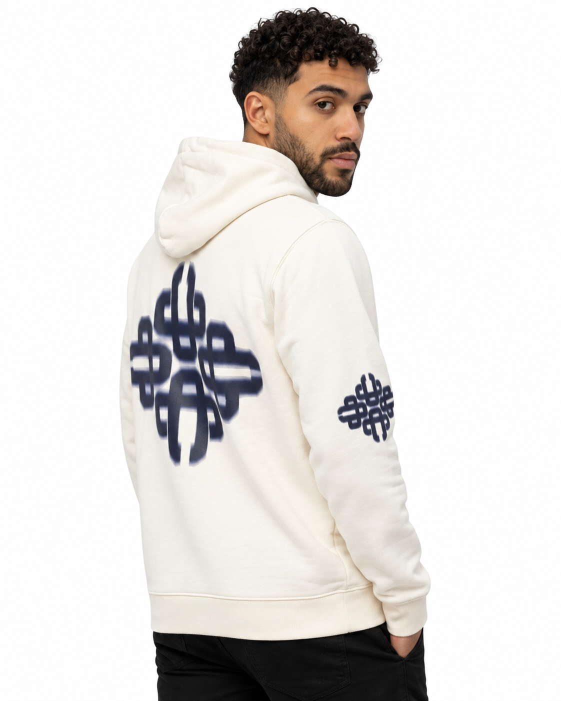 Sweatshirt Hoodie White Infinite