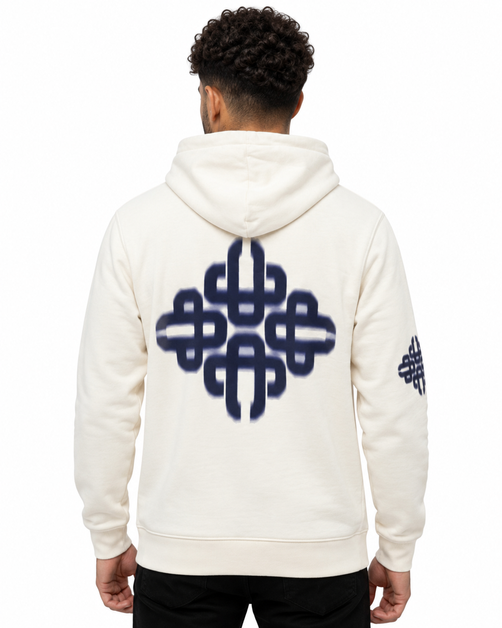 Sweatshirt Hoodie White Infinite