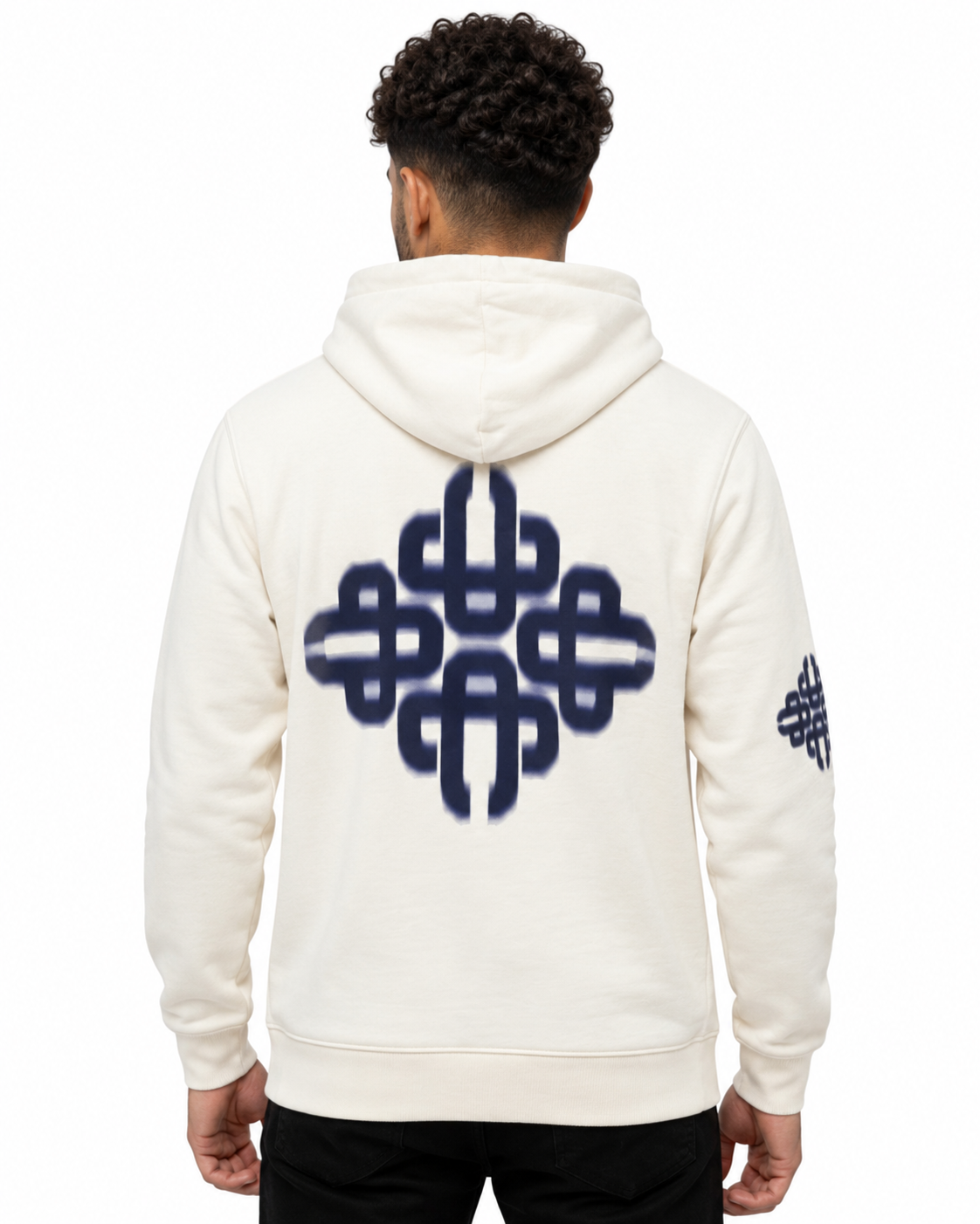 Sweatshirt Hoodie White Infinite