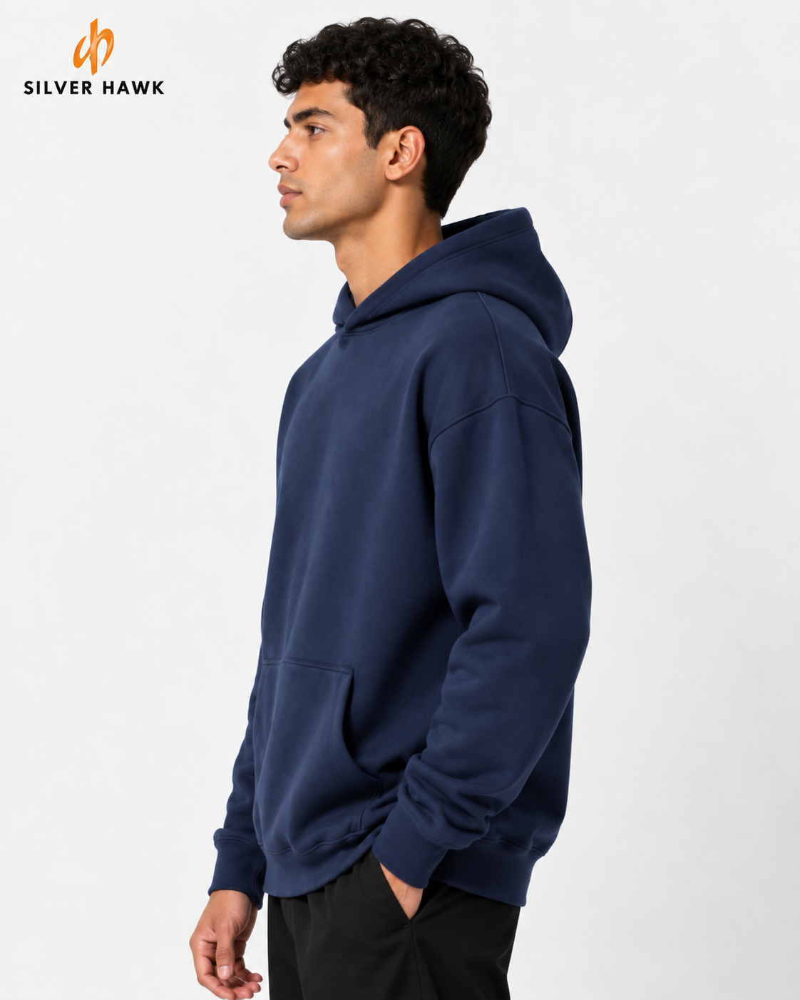 Sweatshirt Hoodie Oversize Navy