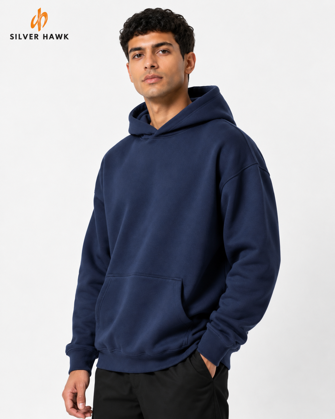 Sweatshirt Hoodie Oversize Navy