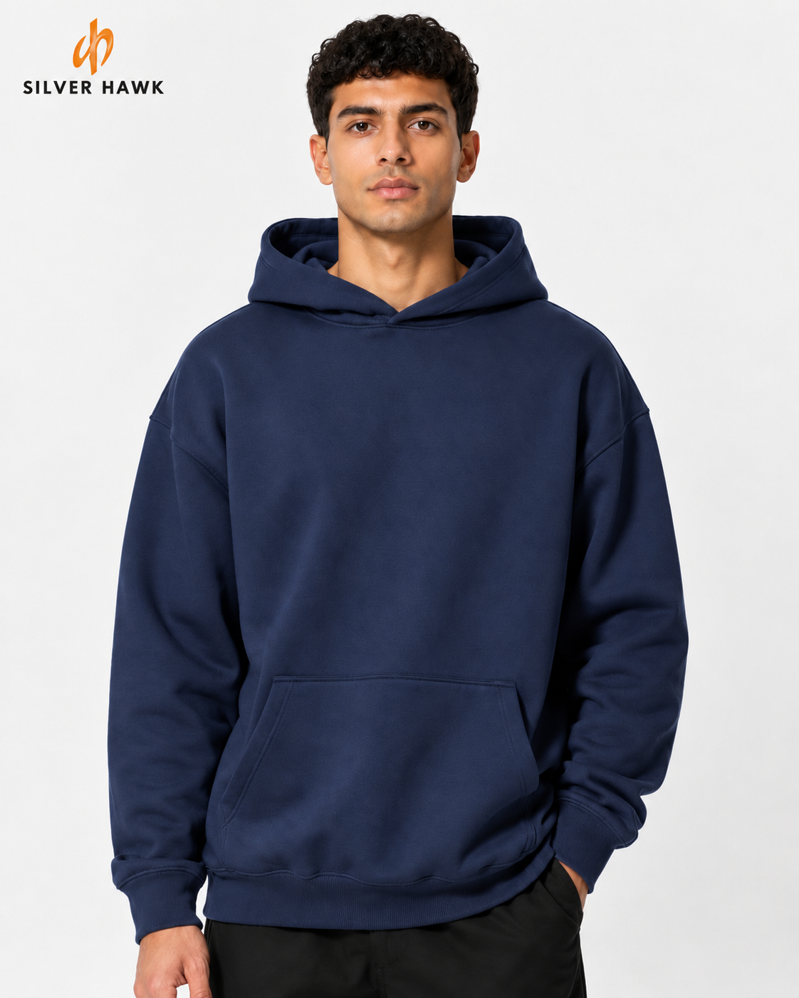 Sweatshirt Hoodie Oversize Navy
