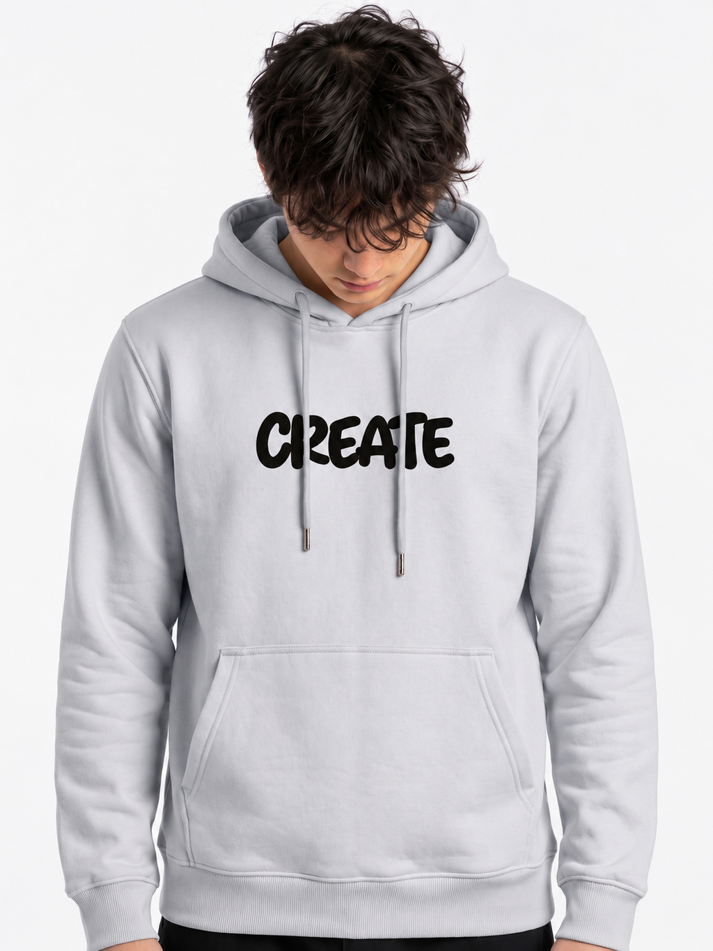 Sweatshirt Hoodie Silver Create