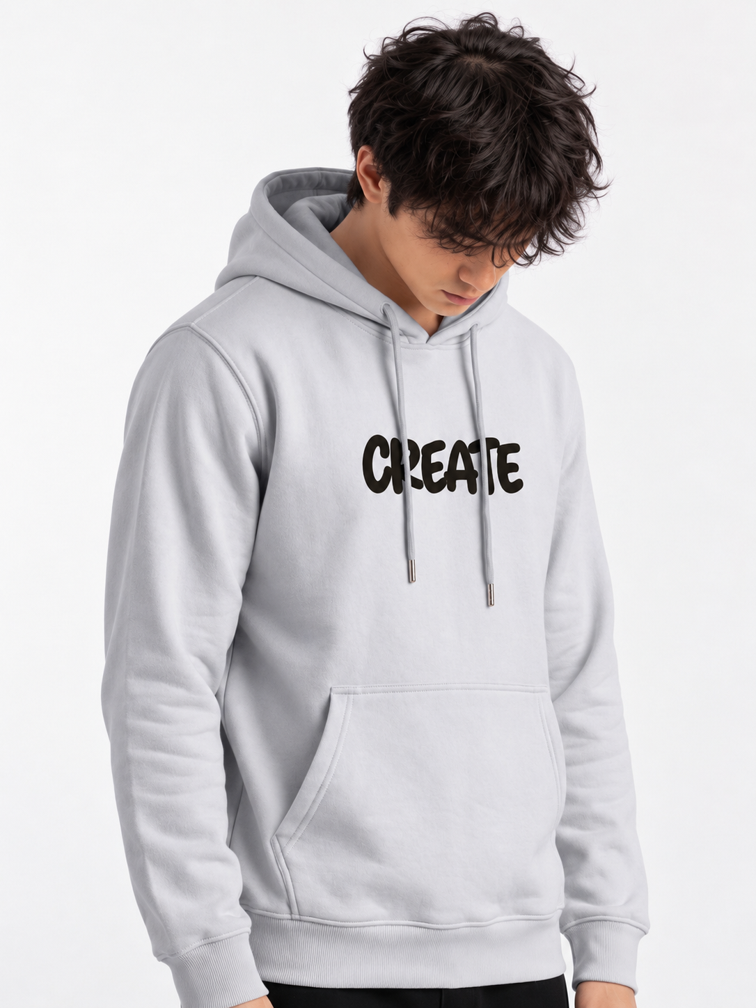 Sweatshirt Hoodie Silver Create
