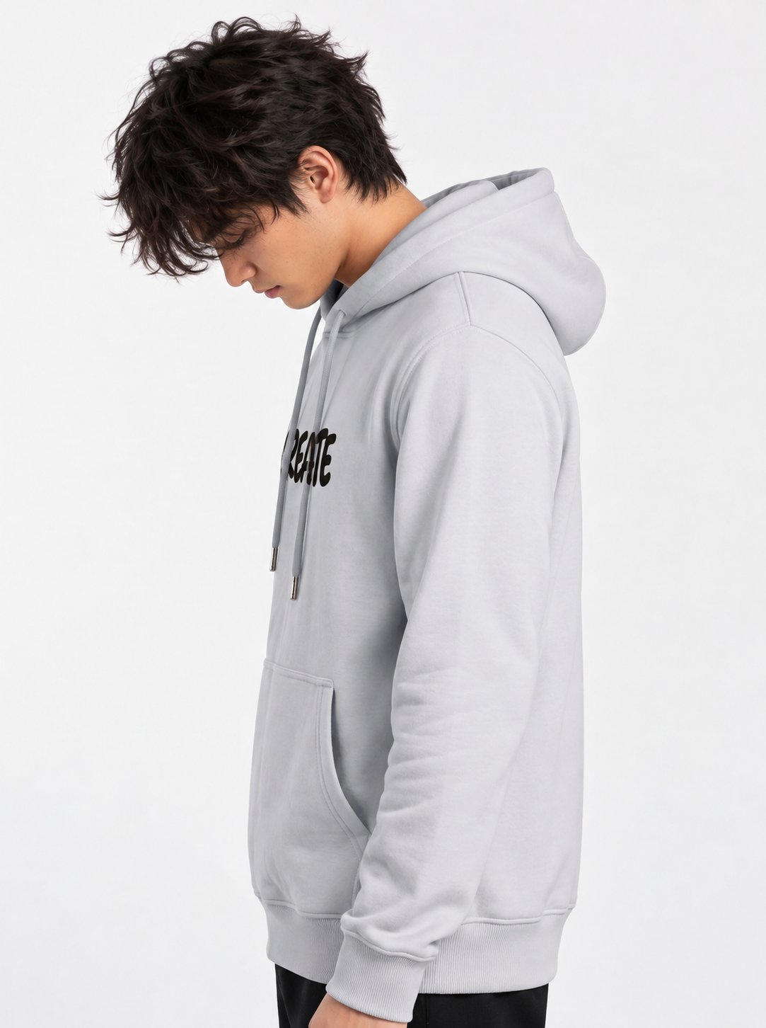Sweatshirt Hoodie Silver Create