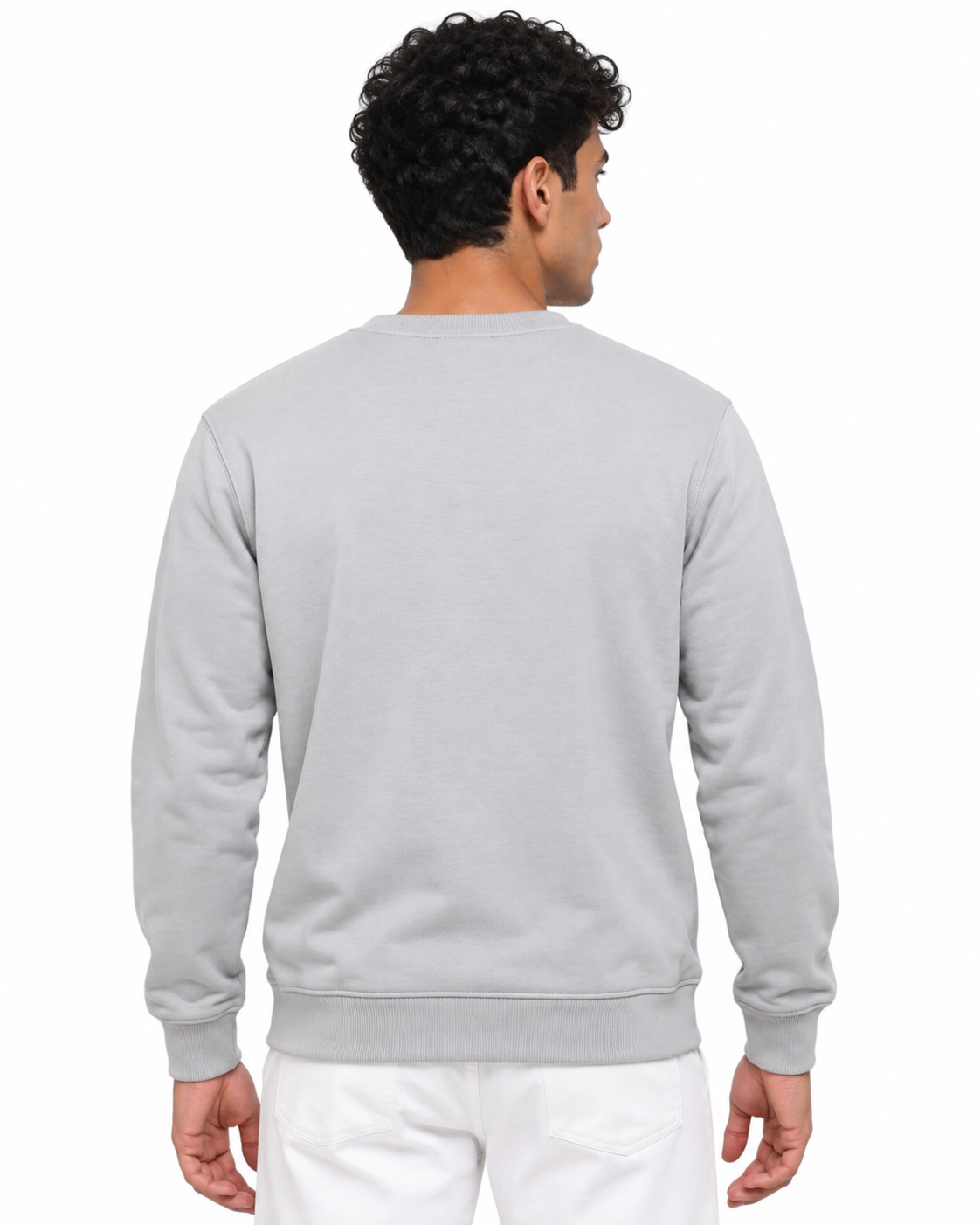 Sweatshirt Round Silver Love