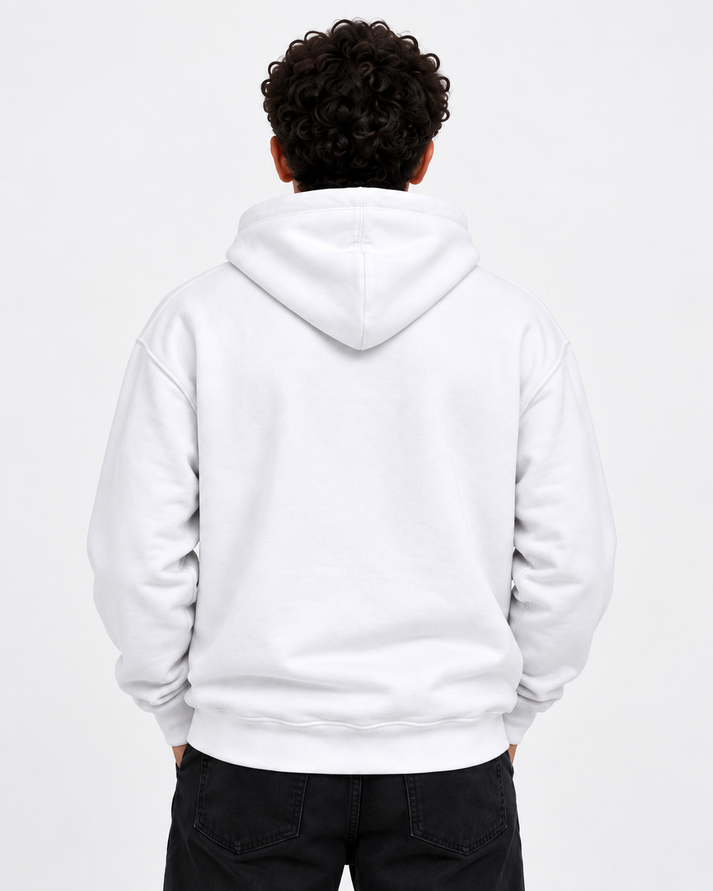 Sweatshirt Hoodie Oversize White