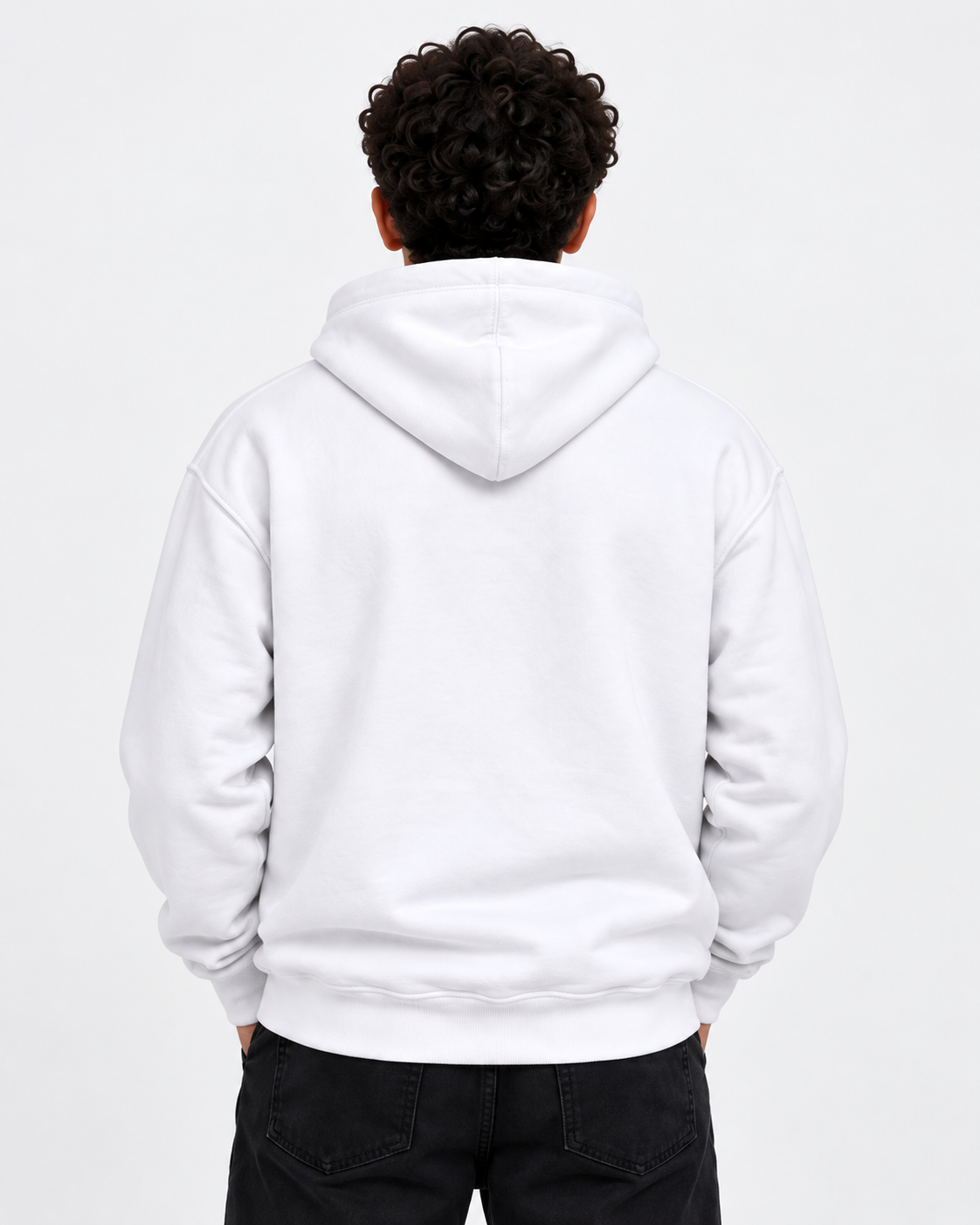Sweatshirt Hoodie Oversize White