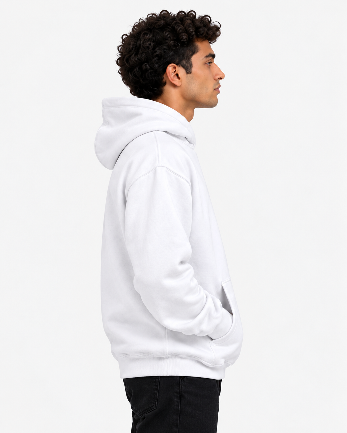 Sweatshirt Hoodie Oversize White